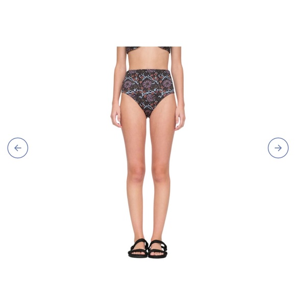 Sea marlee print bikini bottom XL - Picture 1 of 3